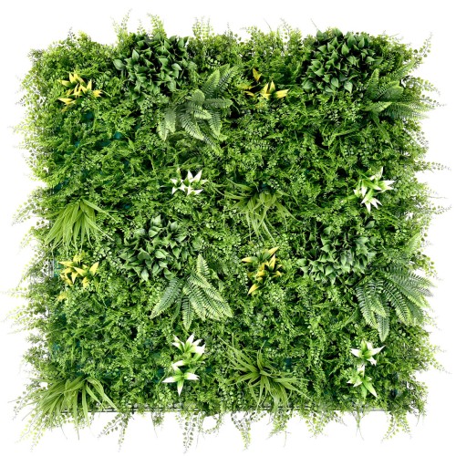 Vibrant Fireworks Artificial Plant Panel