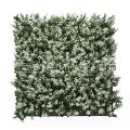 Artificial White Buxus Panel Backdrop Decoration