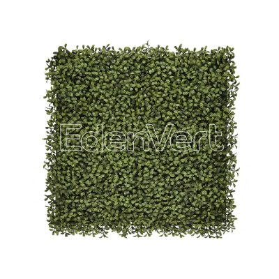 Dark Green Artificial Tea Leaf Panel
