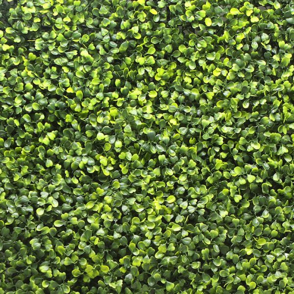 Faux Boxwood Mat Panel FR + UV Rated