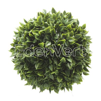 Rose Leaf Topiary Ball Hanging Ornament