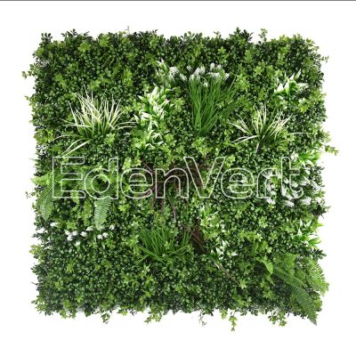 Galaxy-Inspired Faux Green Wall
