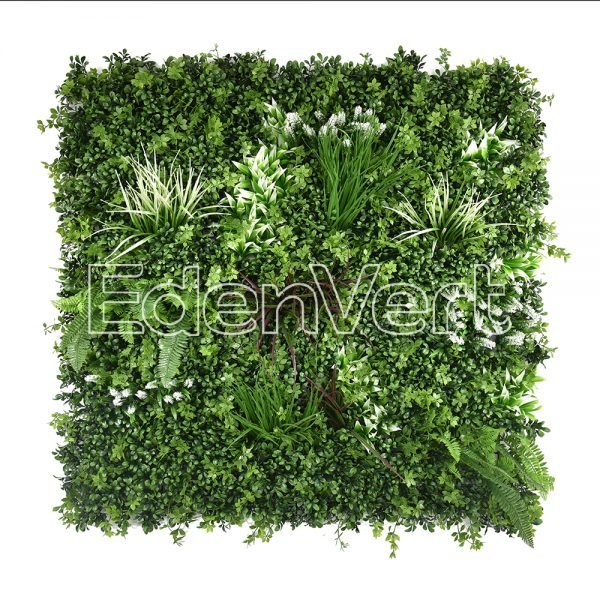Galaxy-Inspired Faux Green Wall