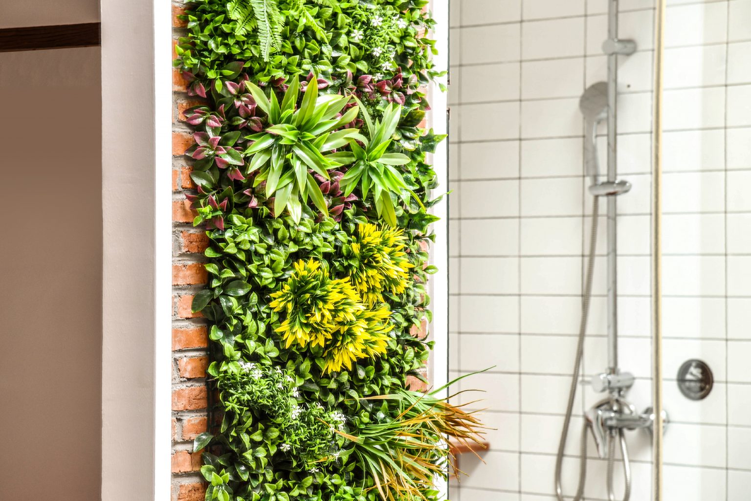Artificial Plants for Bathroom Decoration EdenVert