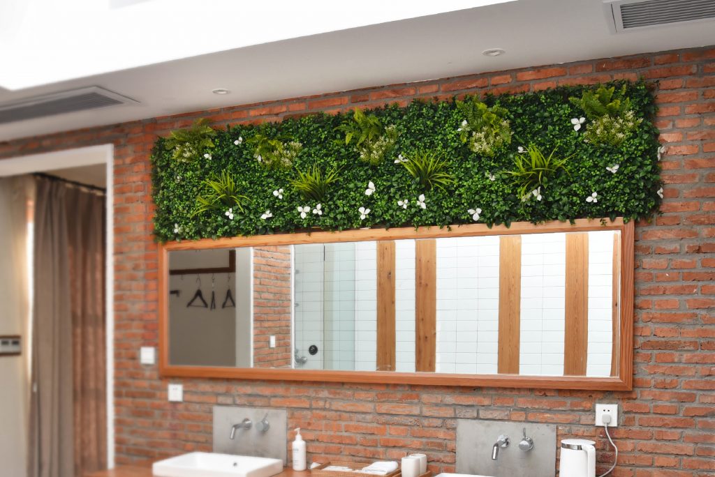 Artificial Bathroom Plants