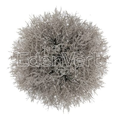 Grey Snowflake Artificial Grass Plant Ball