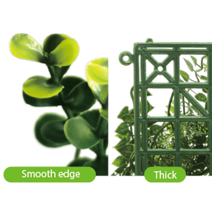 How to choose high quality artificial plants - 5 points 1 100% virgin material can guarantee the excellent appearance of the product