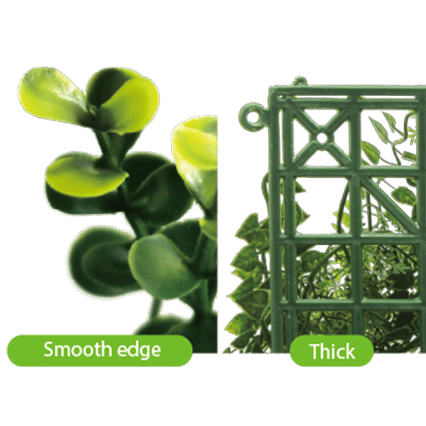 How to choose high quality artificial plants - 5 points 1 100% virgin material can guarantee the excellent appearance of the product