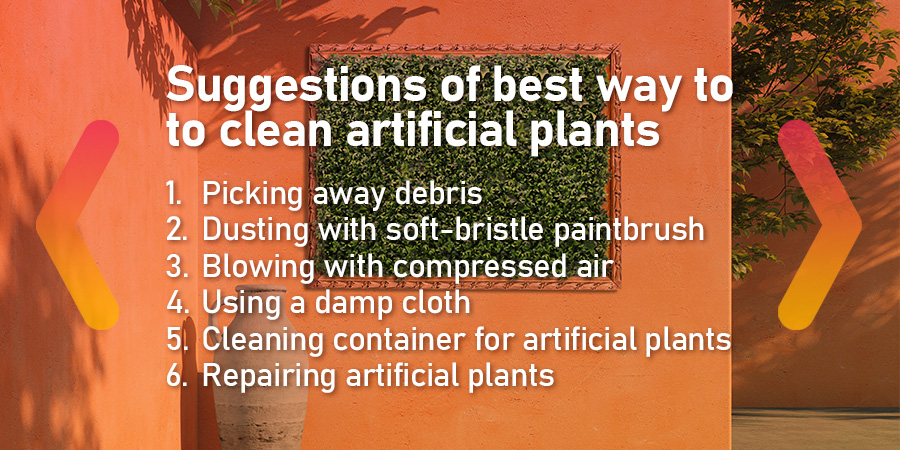 Powerful guide on how to clean artificial plants 3 Suggestions of best way to clean artificial plants