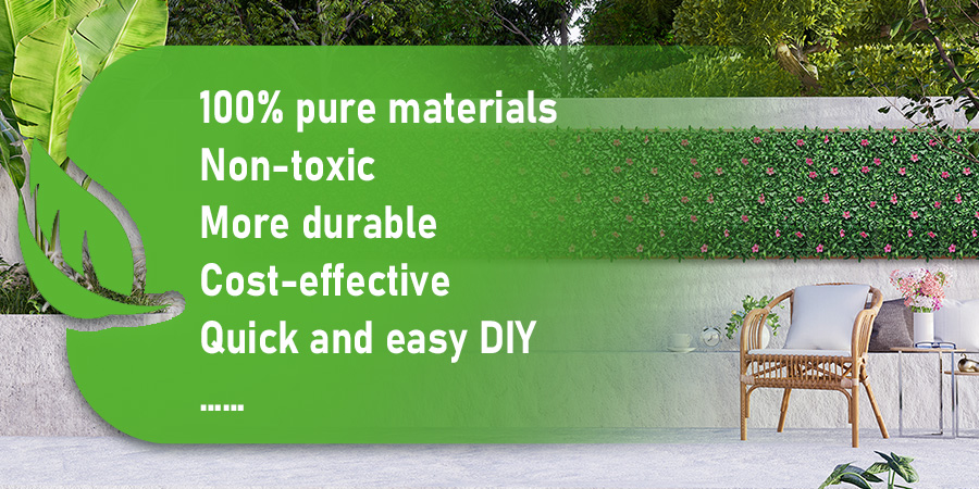 EdenVert, benefits of artificial plant wall