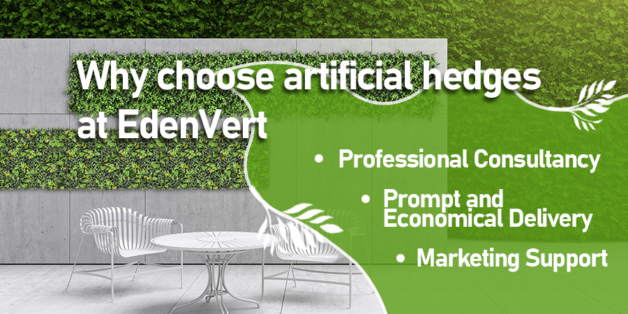 How to attach artificial hedges to fence? 7 Why choose artificial hedges at EdenVert