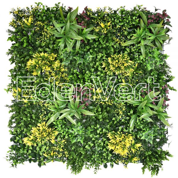 Vibrant Fireworks Artificial Plant Panel