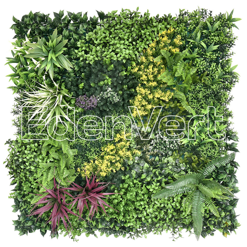 CCGF022 Artificial Luxury Jungle Green Wall