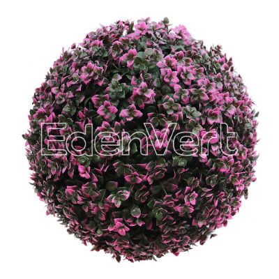 Purple Pachysandra Decorative Plastic Ball