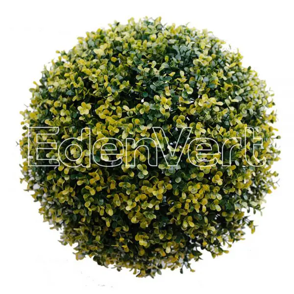 Yellow Buxus Artificial Plant Pruning Balls