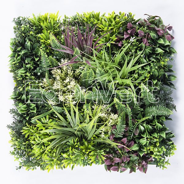Thallo C Assorted Foliage Landscape Greenery Wall