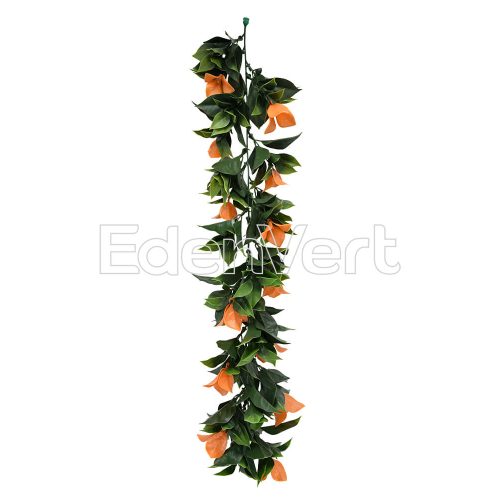 Uncategorized Orange Bougainvillea Artificial Vines for Wedding