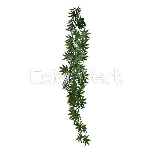 Uncategorized Green Maple Faux Hanging Plants Decoration