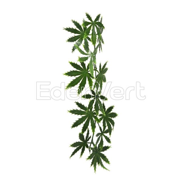 Green Maple Faux Hanging Plants Decoration