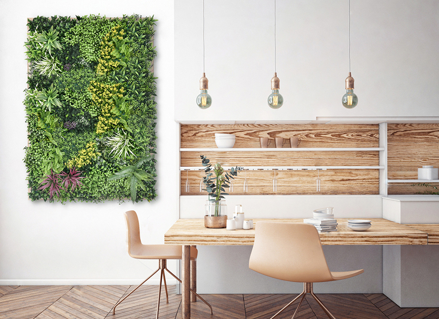 How to make artificial plants look real 5 EdenVert, vertical garden for home decoration
