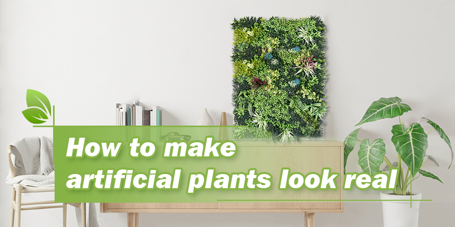 How to make artificial plants look real 1 How to make artificial plants look real