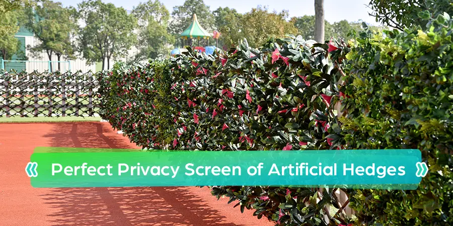Perfect Privacy Screen of Artificial Hedges 1 Perfect Privacy Screen of Artificial Hedges