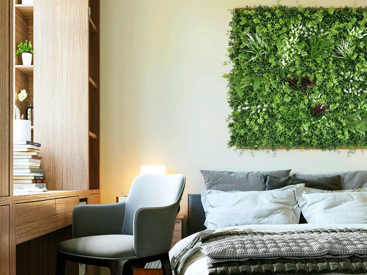 Wall Grass Decoration 1 vertical garden decoration