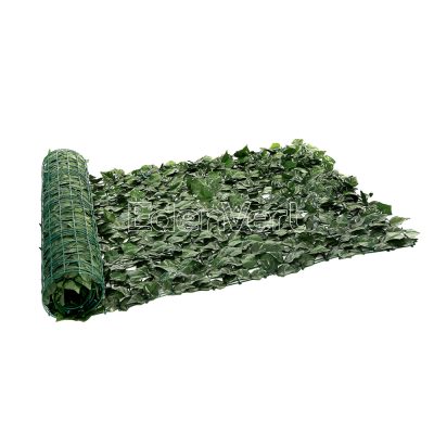 UV Treated Polyester Ivy Leaves Fence Roll