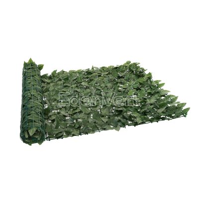 Decorative Polyester Laurel Leaves Fence Screening