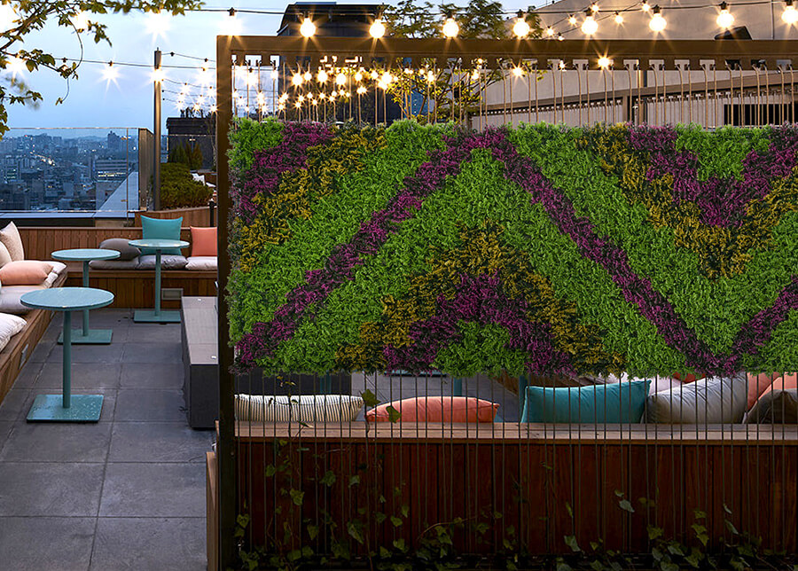 What is artificial living wall? 3 Artificial hedge panel