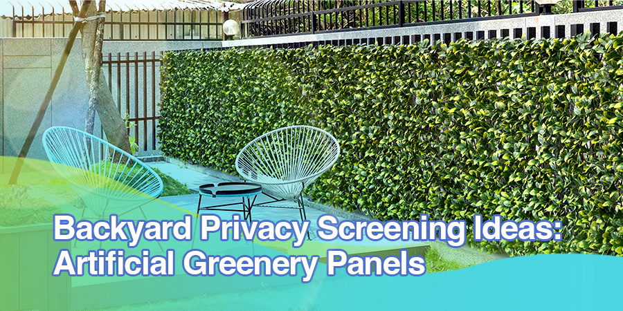 Artificial Greenery Panels