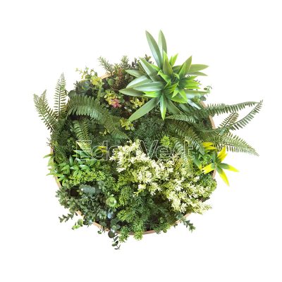RheaB Artificial Green Wall Discs