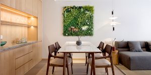 Indoor artificial greenery 