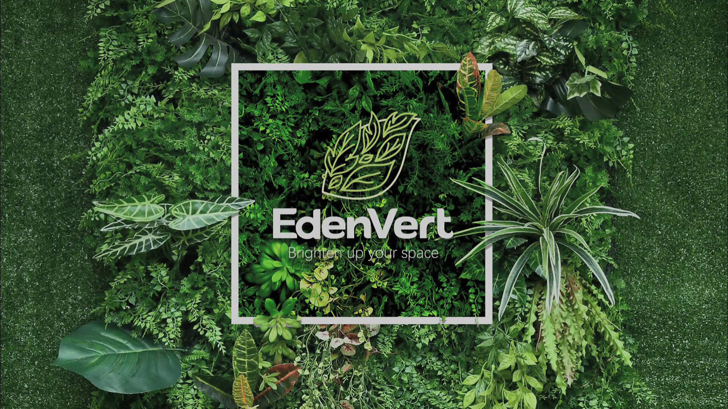Application of EdenVert Artificial Plants Video