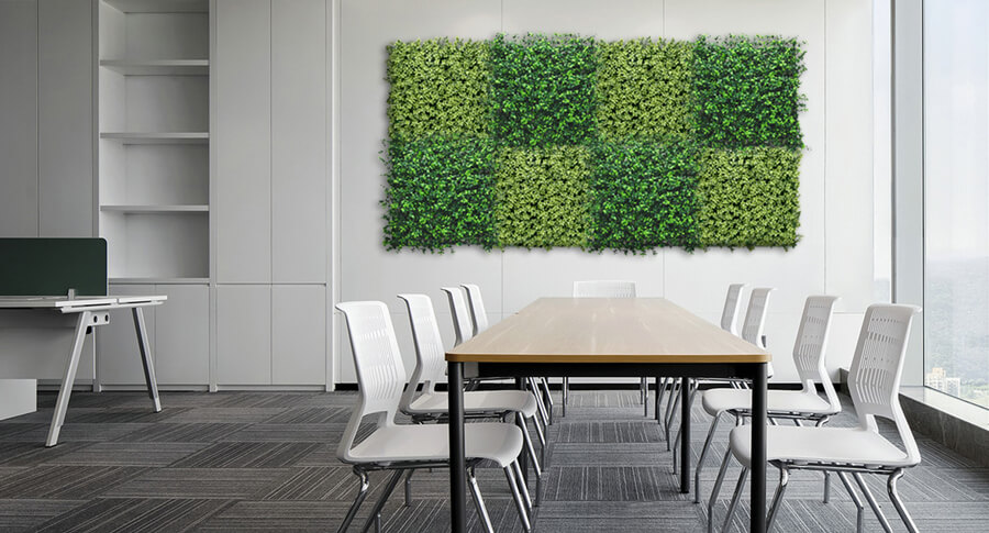 artificial hedge wall EdenVert