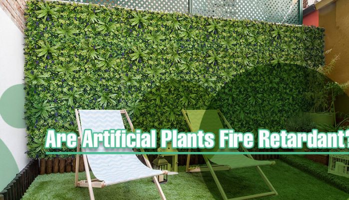 Are Artificial Plants Fire Retardant?