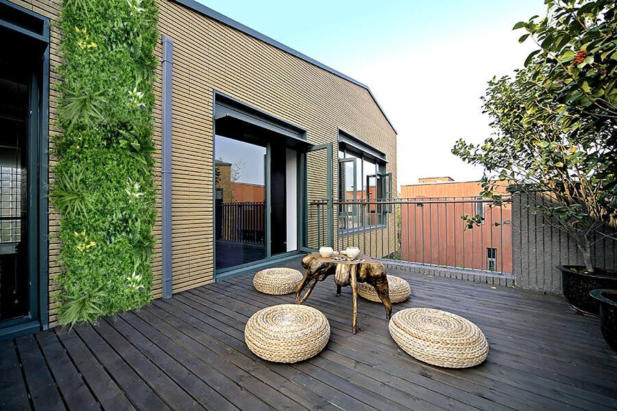 Are Artificial Plants Fire Retardant? 2 artificial plant wall EdenVert