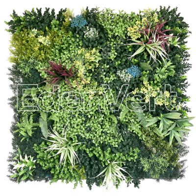 Bluish Spirit Faux Living Plant Wall