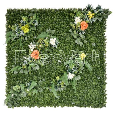 Romantic House Artificial Garden Panel