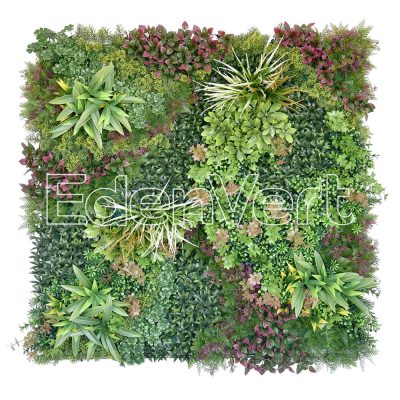 Late Spring UV Protected Artificial Green Wall