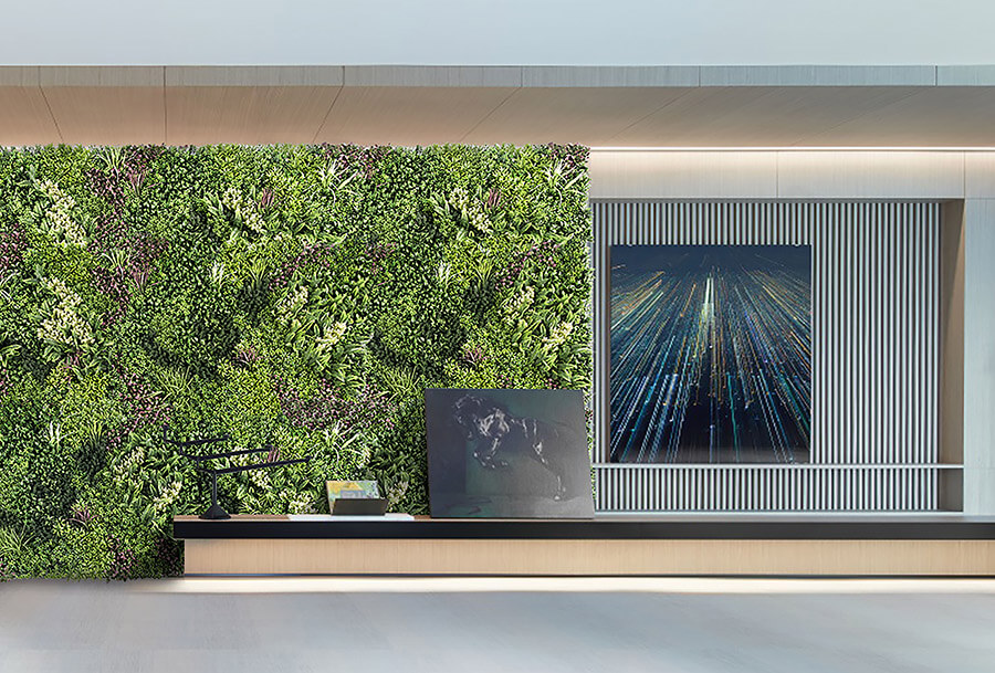 How to make an artificial living wall 2 EdenVert Indoor vertical garden
