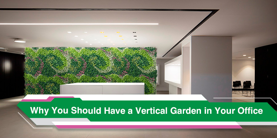 Vertical Garden in Office