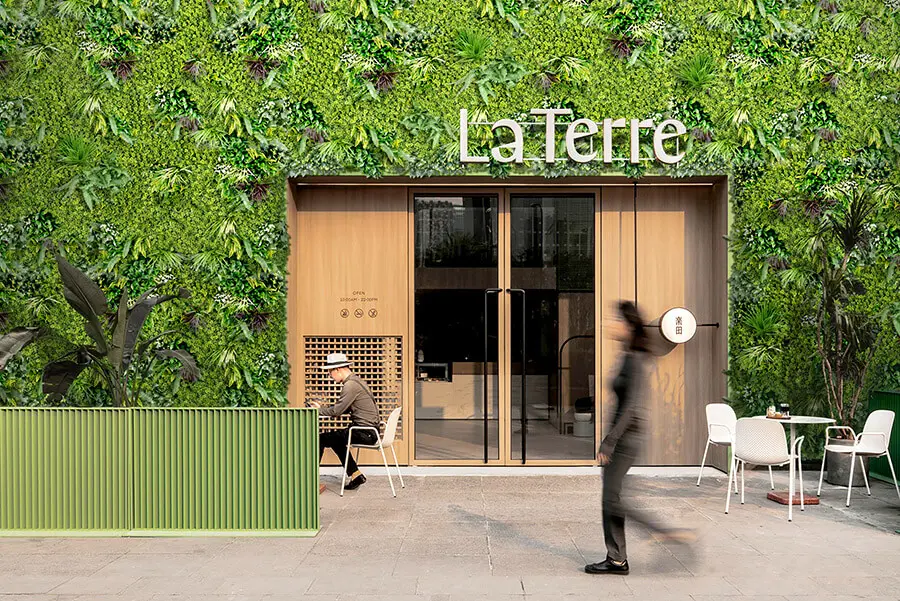 How to make an artificial living wall 5 EdenVert commercial artificial living wall