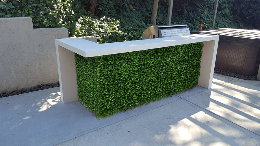 EdenVert artificial hedge wall