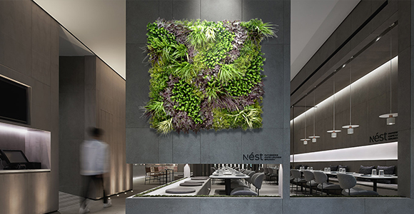 Indoor Artificial Vertical Gardens