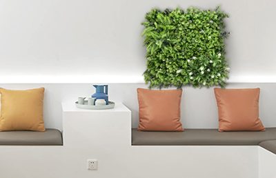 DIY Vertical Garden with Faux Stems