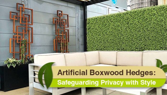 Artificial Boxwood Hedges: Safeguarding Privacy with Style