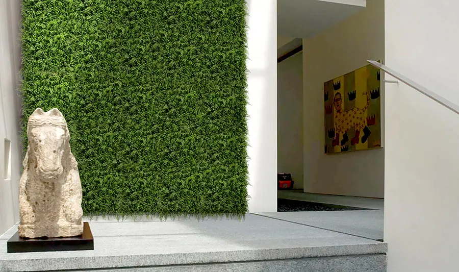 Impress Guests with an Artificial Greenery Wall in the Lobby 5 artificial green wall