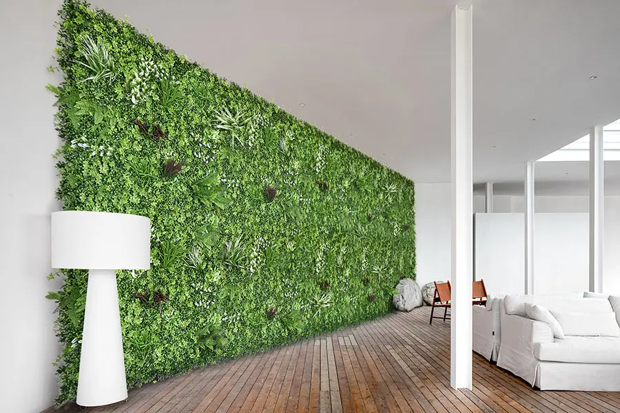 Impress Guests with an Artificial Greenery Wall in the Lobby 4 artificial greenery wall in hotel lobby
