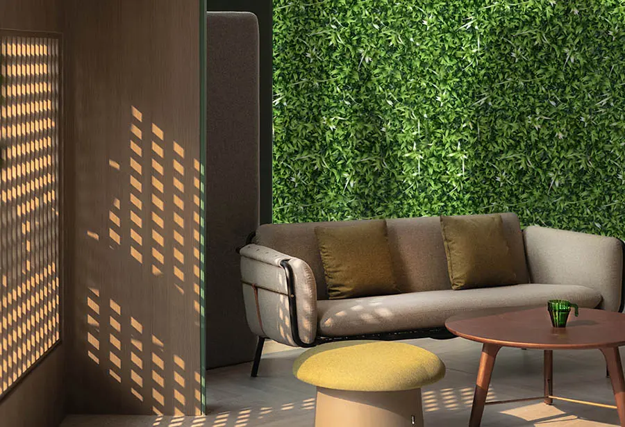 Impress Guests with an Artificial Greenery Wall in the Lobby 2 faux living wall